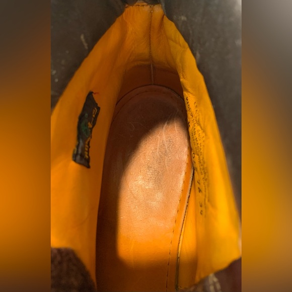 Timberland Brown Leather Boots Sz 14M - Picture 9 of 16